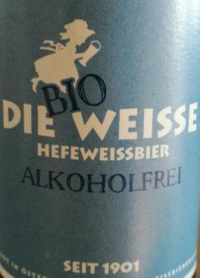 die Bio Weisse Alkoholfrei Logo die Bio Weisse Alkoholfrei Logo